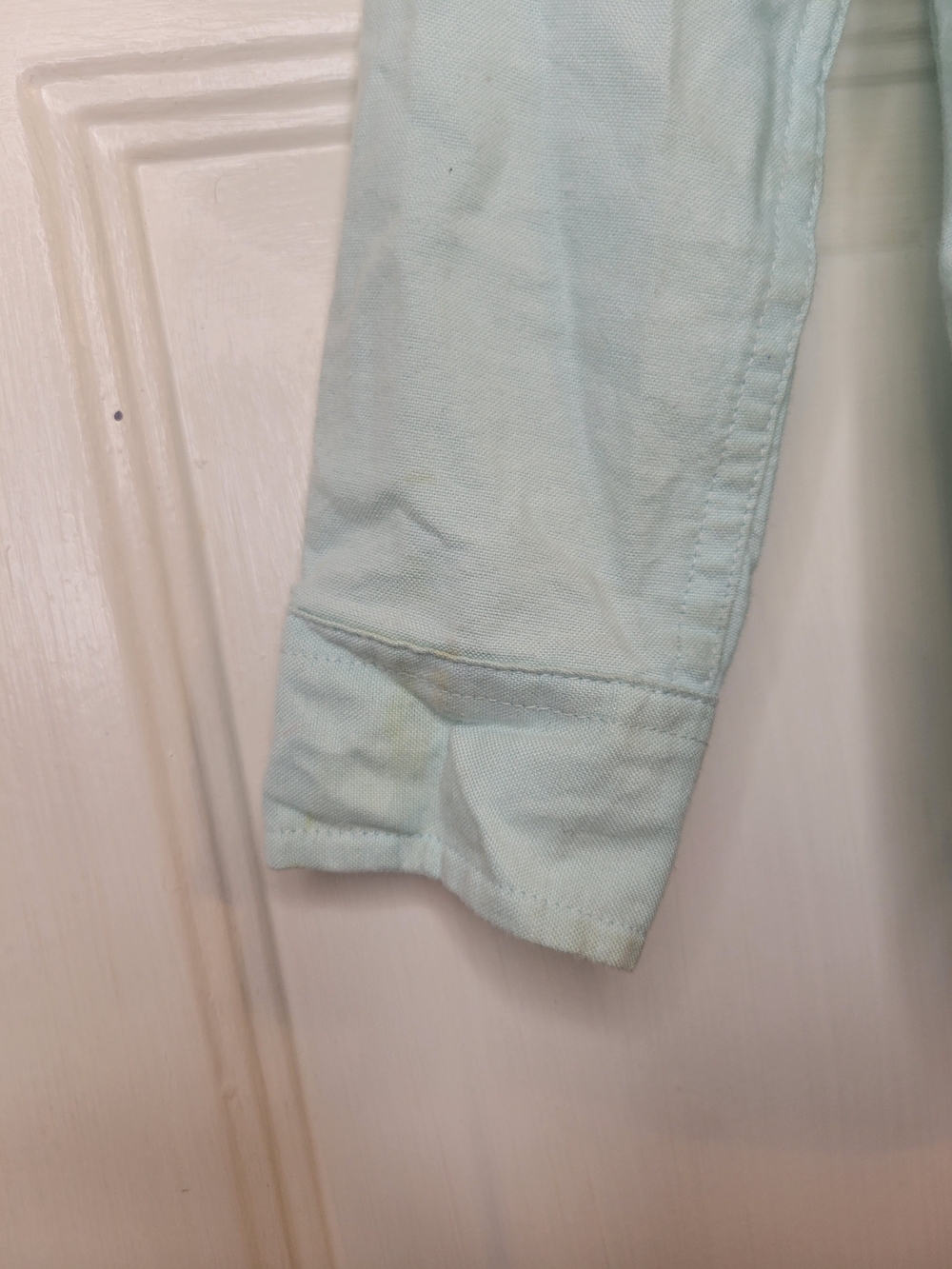 Janie and Jack Boys' Light Blue Anchor Button-Down Shirt - Picture 2 of 7